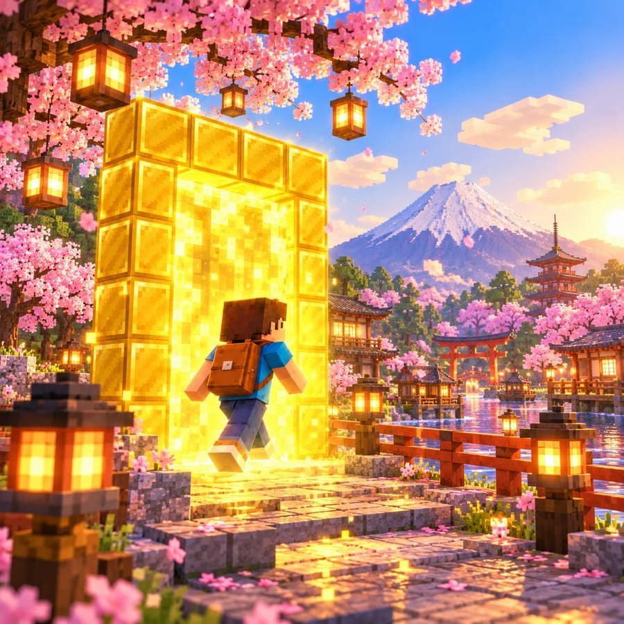 Japão no ValleyBlocks